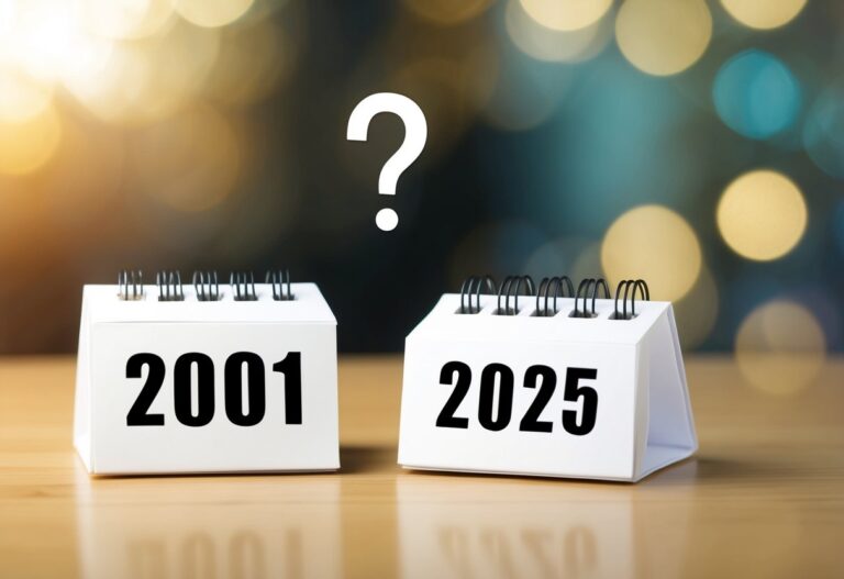 Quem nasceu em 2001 tem quantos anos em 2025?