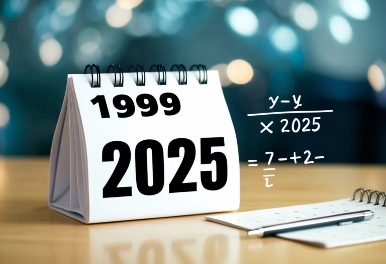 Quem nasceu em 1999 tem quantos anos em 2025?