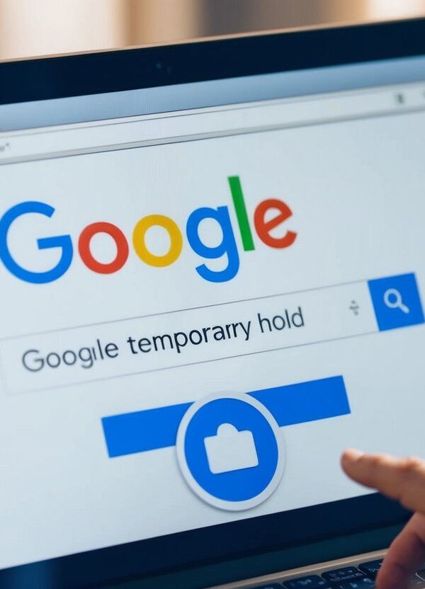 O que é Google Temporary Hold? Entenda seu Funcionamento