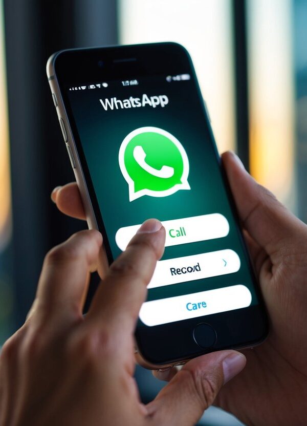 Como solicitar gravação de ligação WhatsApp?