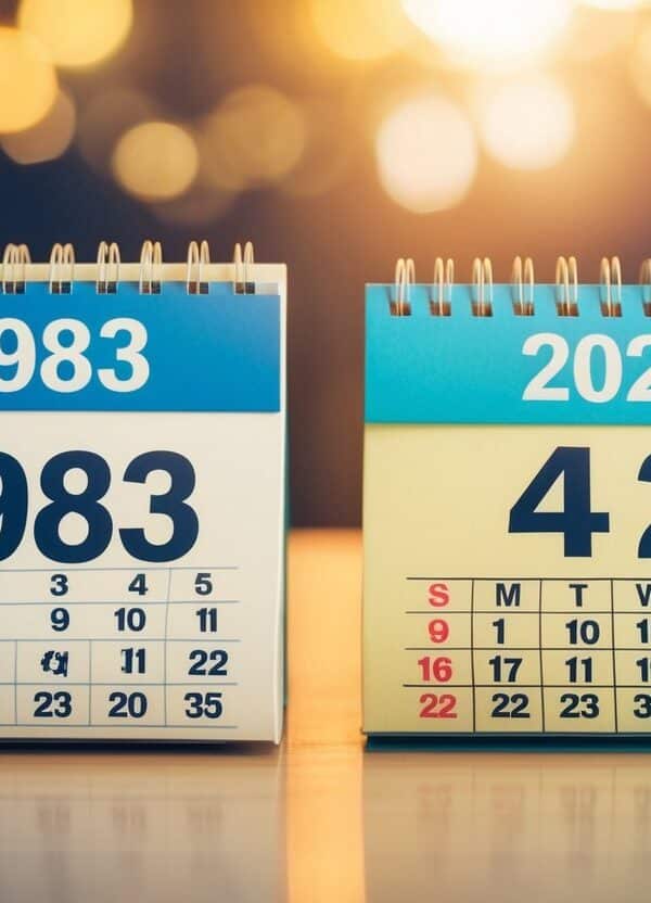 Quem nasceu em 1983 tem quantos anos em 2025?