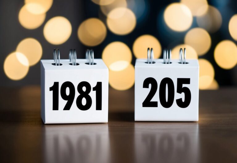 Quem nasceu em 1981 tem quantos anos em 2025?