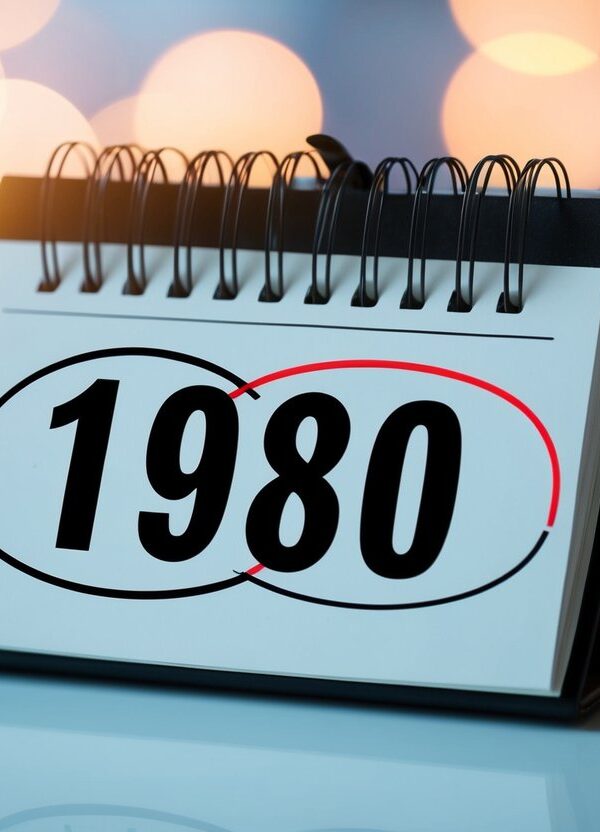 Quem nasceu em 1980 tem quantos anos em 2025?