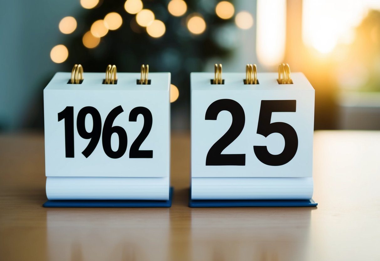 Quem nasceu em 1962 tem quantos anos em 2025? - CB zoo