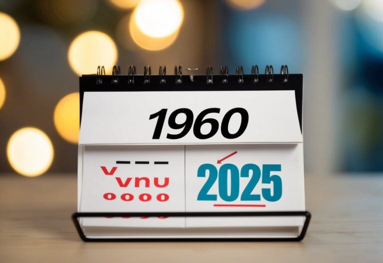 Quem nasceu em 1960 tem quantos anos em 2025?