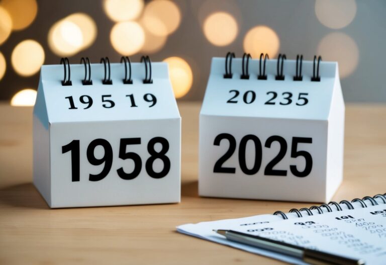 Quem nasceu em 1958 tem quantos anos em 2025?