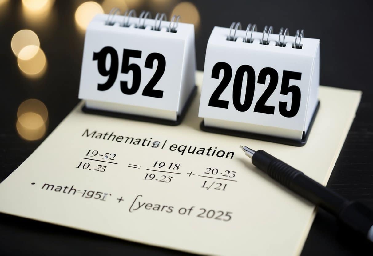 Quem nasceu em 1952 tem quantos anos em 2025? - CB zoo
