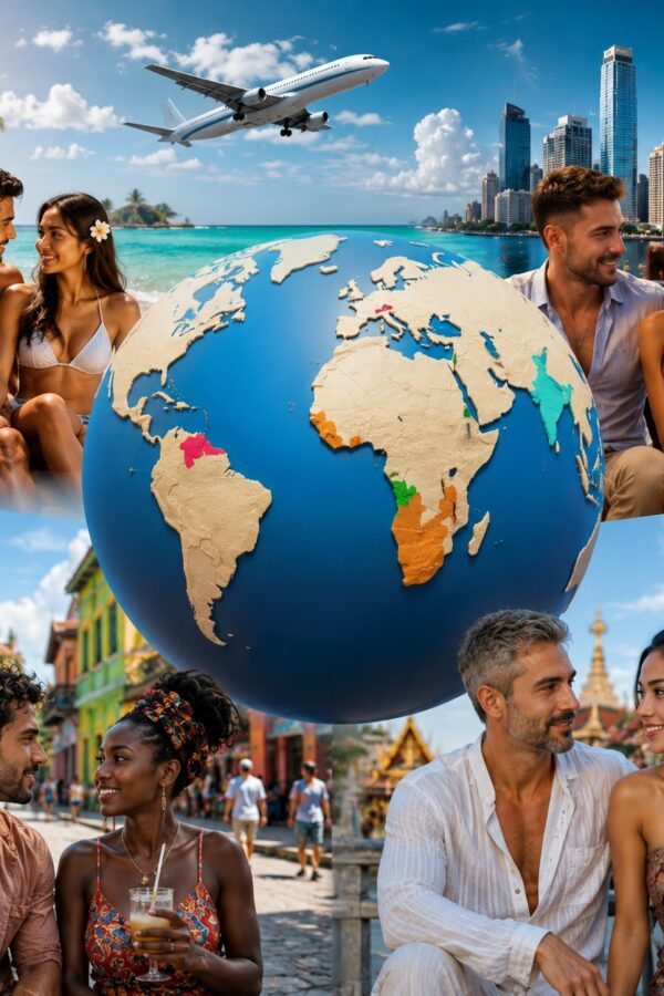 Os principais novatos na lista de países para o turismo sexual